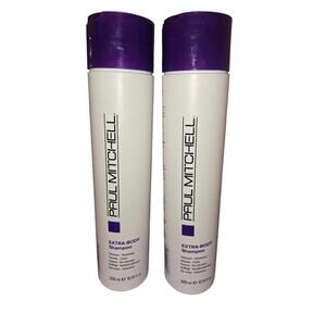 (2)Paul Mitchell "Extra Body Shampoo 300 ML New and Unopened